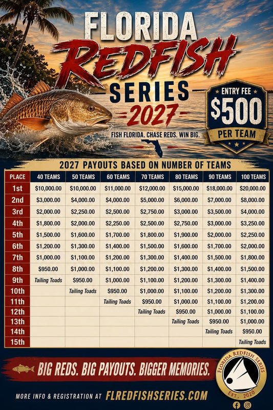 Florida Redfish Series 2027: Battle for the Big Reds – Huge Payouts, Bigger Memories
