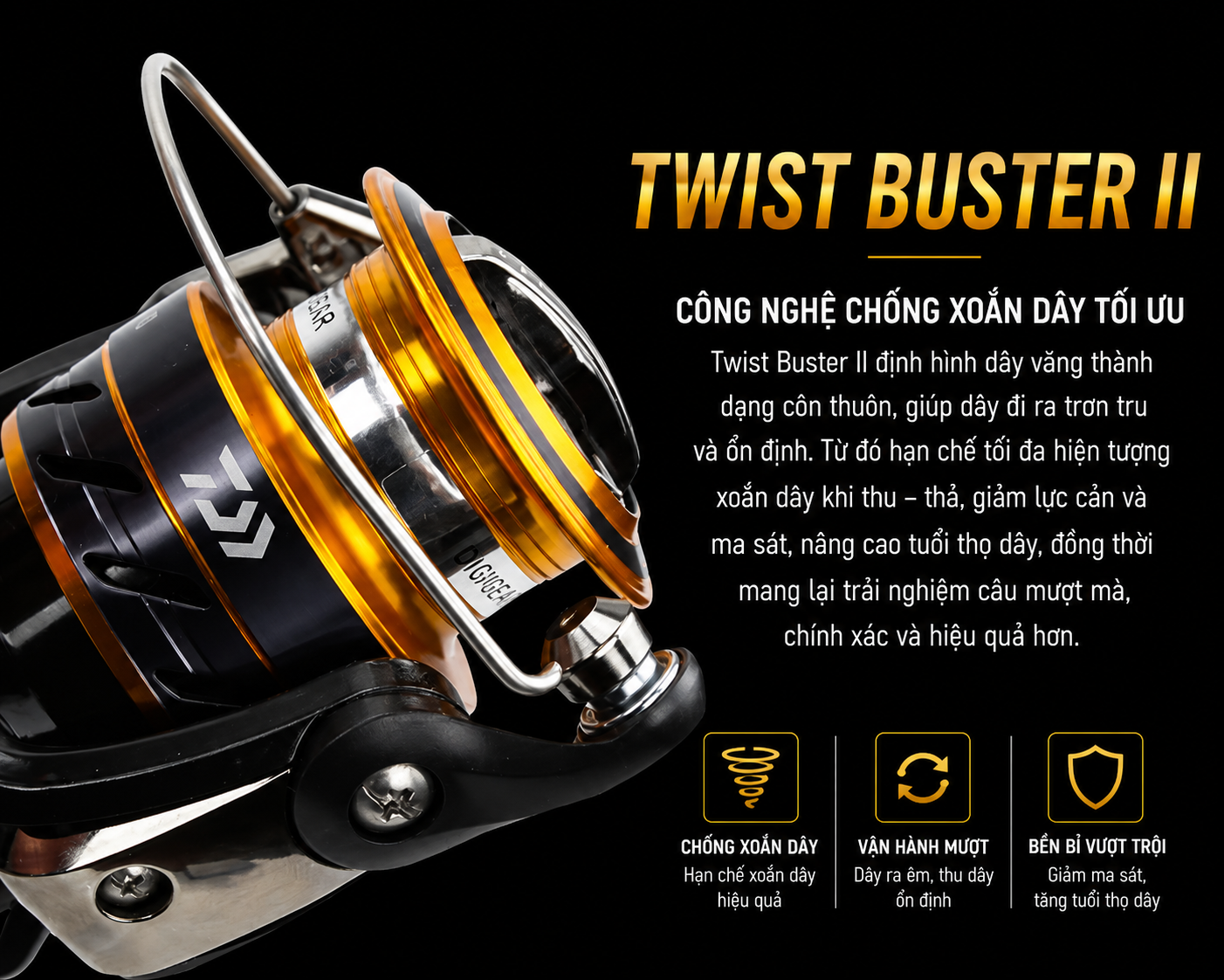Daiwa Mission CS Spinning Reel