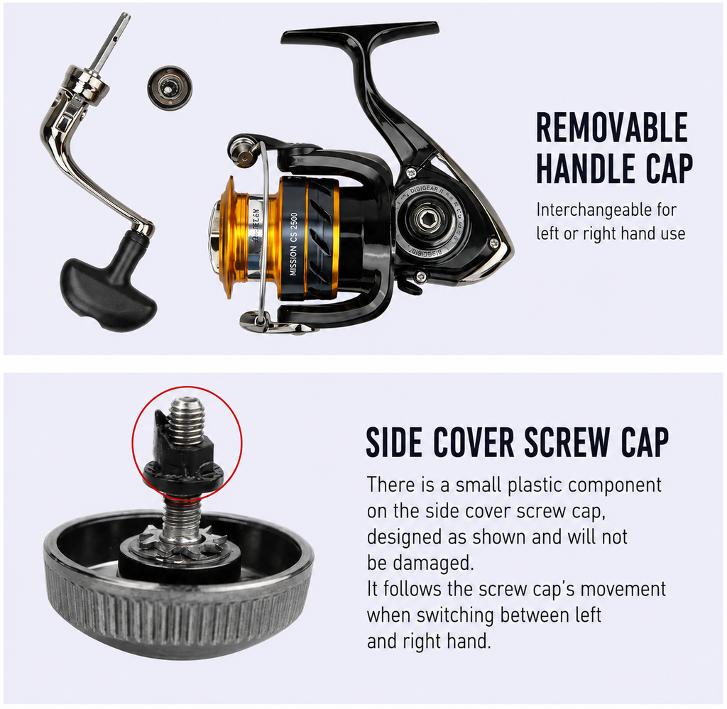 Daiwa Mission CS Spinning Reel