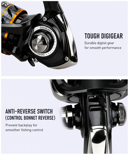 Daiwa Mission CS Spinning Fishing Reel
