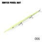 Hunthouse Jointed Pencil Bait | 3-Section Sinking Swimbait | 180mm 22g / 255mm 30.6g | Seabass Bluefish