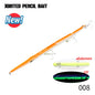 Hunthouse Jointed Pencil Bait | 3-Section Sinking Swimbait | 180mm 22g / 255mm 30.6g | Seabass Bluefish