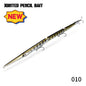 Hunthouse Jointed Pencil Bait | 3-Section Sinking Swimbait | 180mm 22g / 255mm 30.6g | Seabass Bluefish