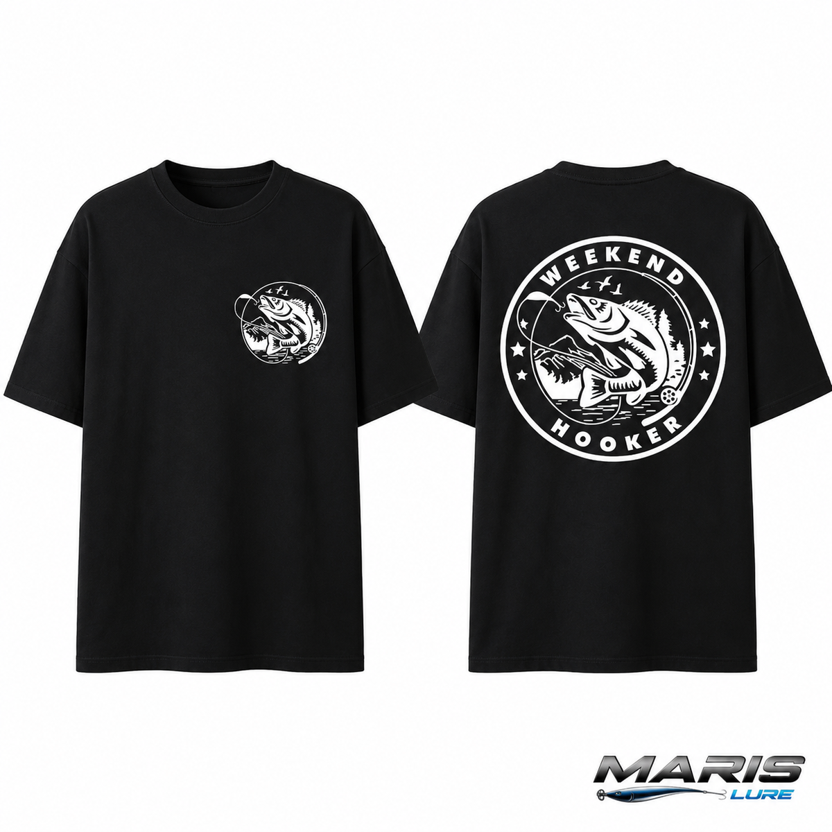 Maris Bass Fishing T-Shirt – Men's Short-Sleeve Tee