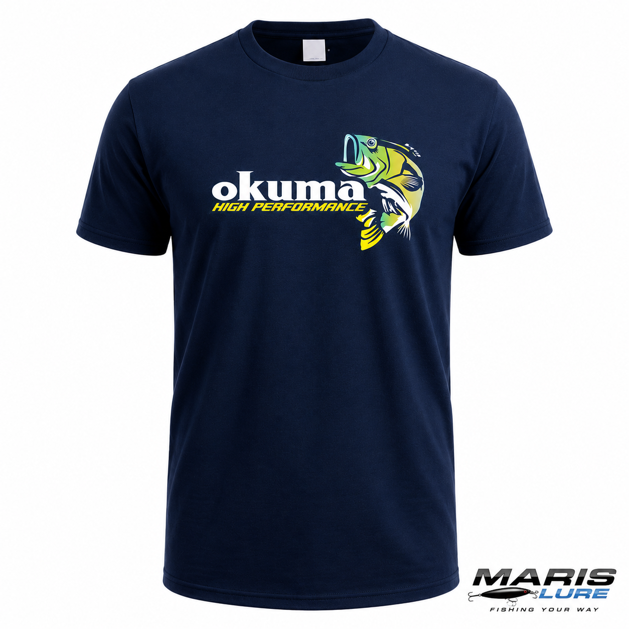 Okuma Fishing T-Shirt – Men's Cotton Short Sleeve Fisherman Tee | S–4XL