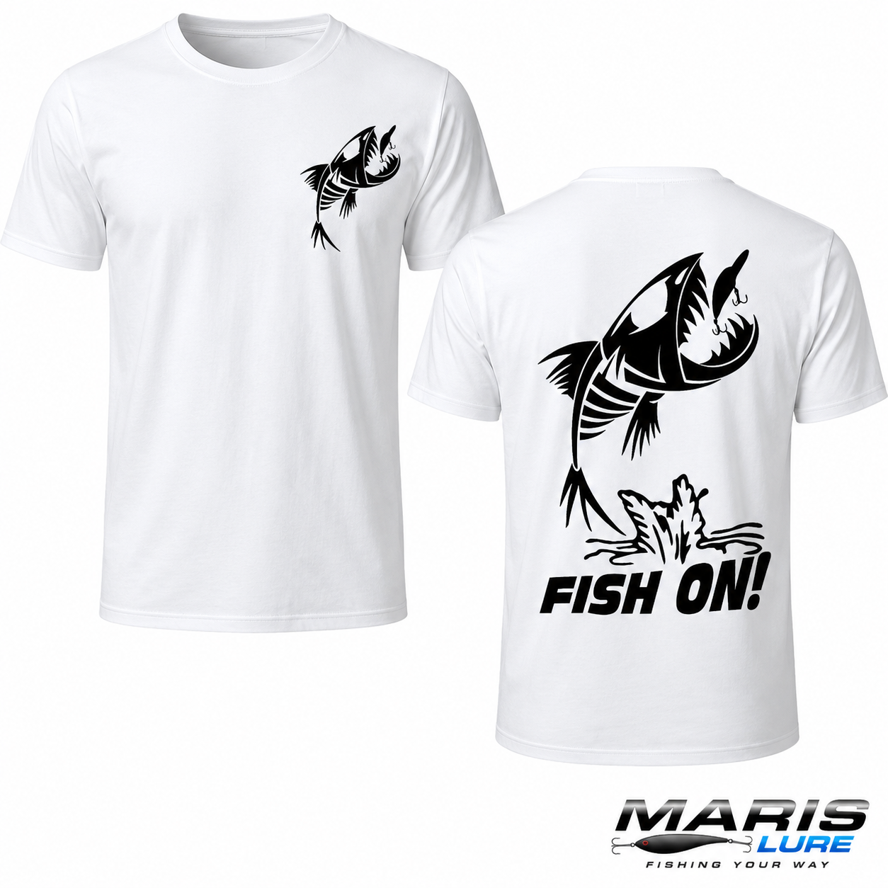 Funny Fisherman T-Shirt – Casual O-Neck Short Sleeve Tee | XXS–4XL