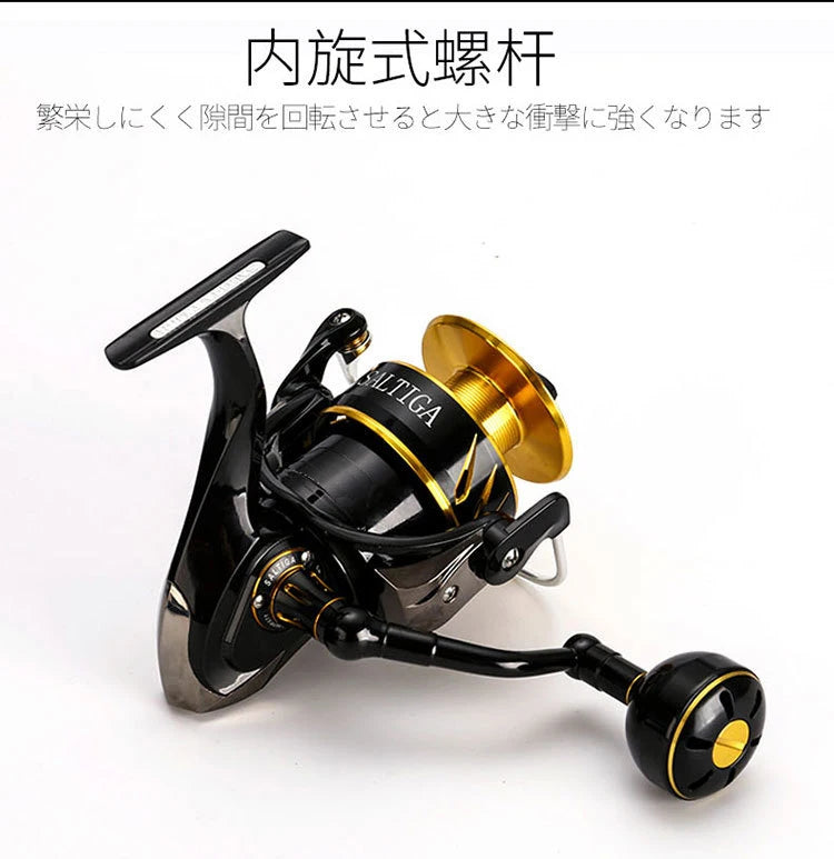 Maris Saltiga Spinning Jigging Reel – 35KG