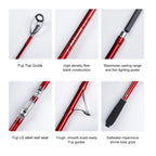 NOEBY Infinite Surf Casting Rod 397BX/428BX 100-260g Carbon