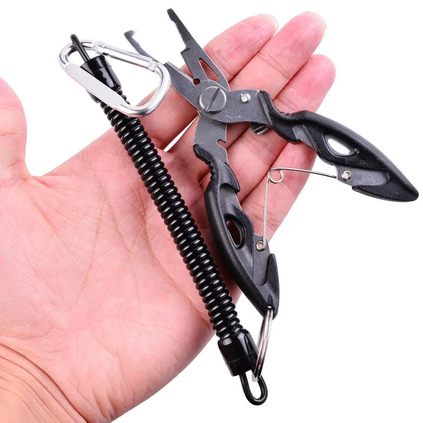 Fishing Pliers & Line Cutter – Stainless Steel, Hook Remover, 12.5cm