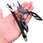 Fishing Pliers & Line Cutter – Stainless Steel, Hook Remover, 12.5cm