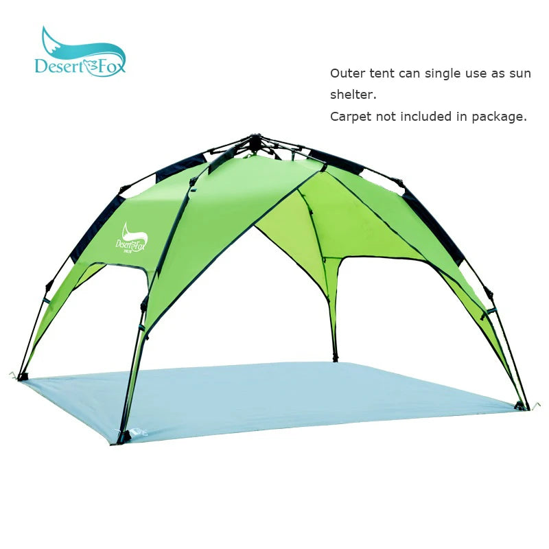 Desert&Fox 3–4 Person Camping Tent