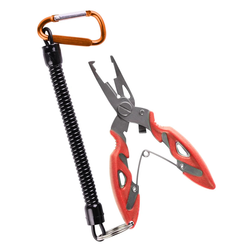 Fishing Pliers & Line Cutter – Stainless Steel, Hook Remover, 12.5cm