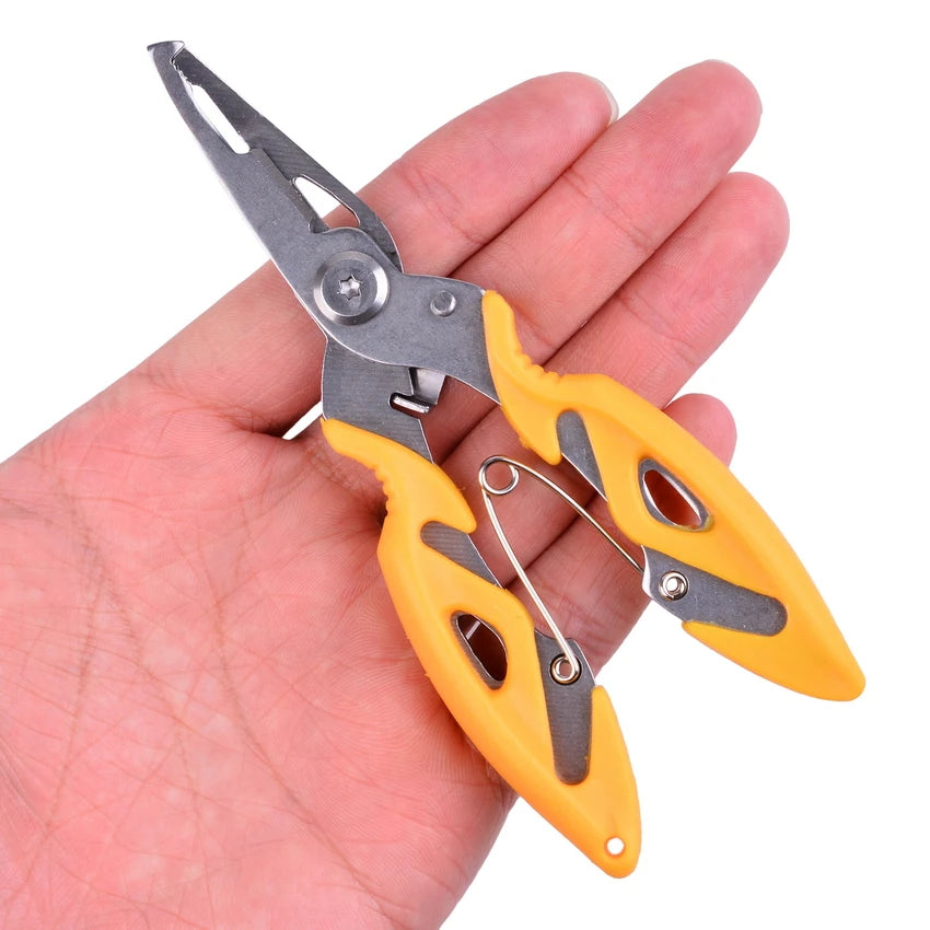 Fishing Pliers & Line Cutter – Stainless Steel, Hook Remover, 12.5cm