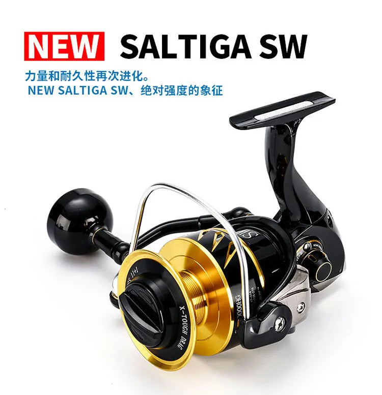 Maris Saltiga Spinning Jigging Reel – 35KG