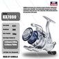 Spinning Reel KA Second Generation Gap-Free Lure Micro Universal Long Casting Metal Slant Mouth Shallow Line Cup Fishing Reel