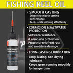 Maris Lure Fishing Reel Lubricant Oil – Precision Needle 60ml & 120ml