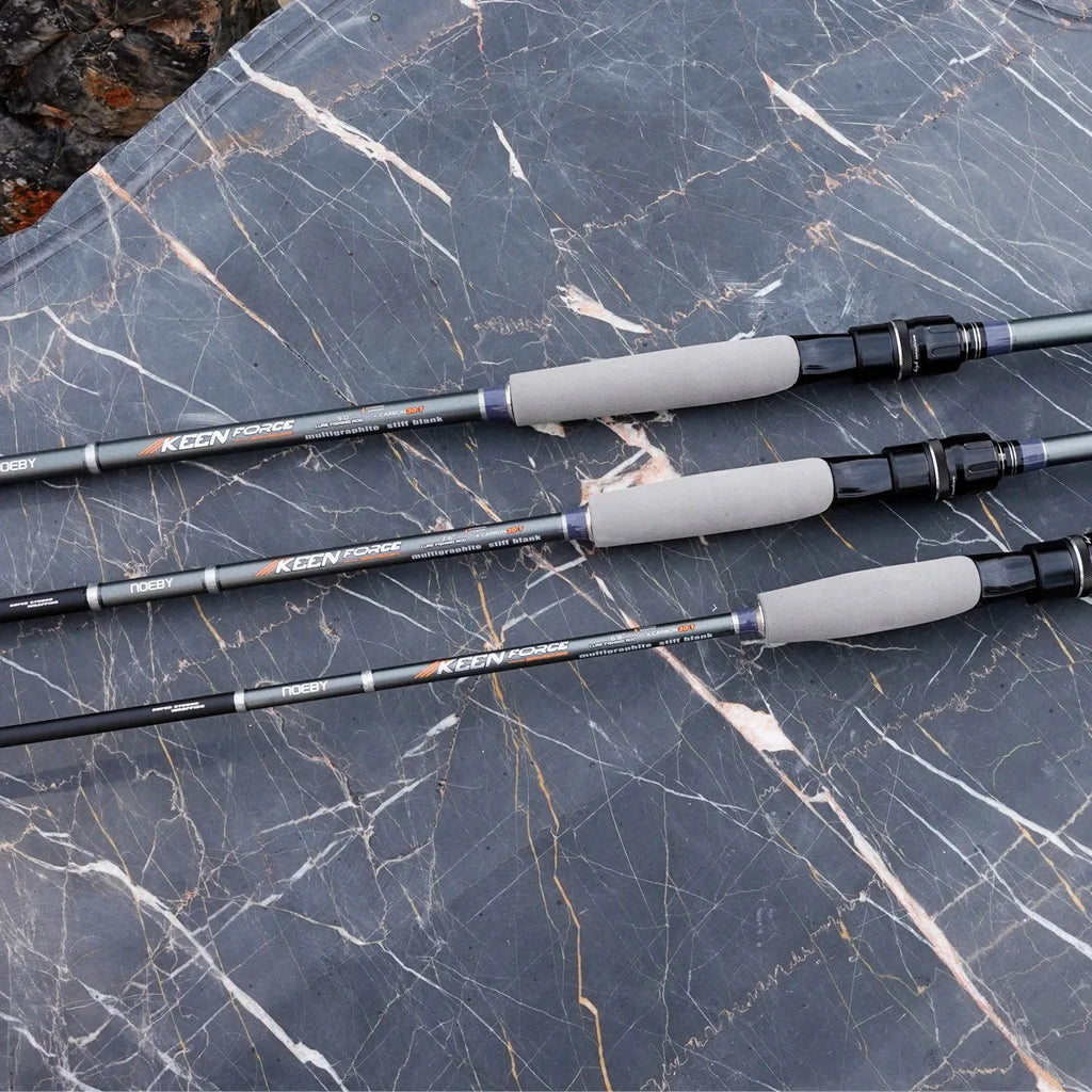 NOEBY Keen Force Carbon Spinning Fishing Rod L/UL/ML/M 2.04-2.9m