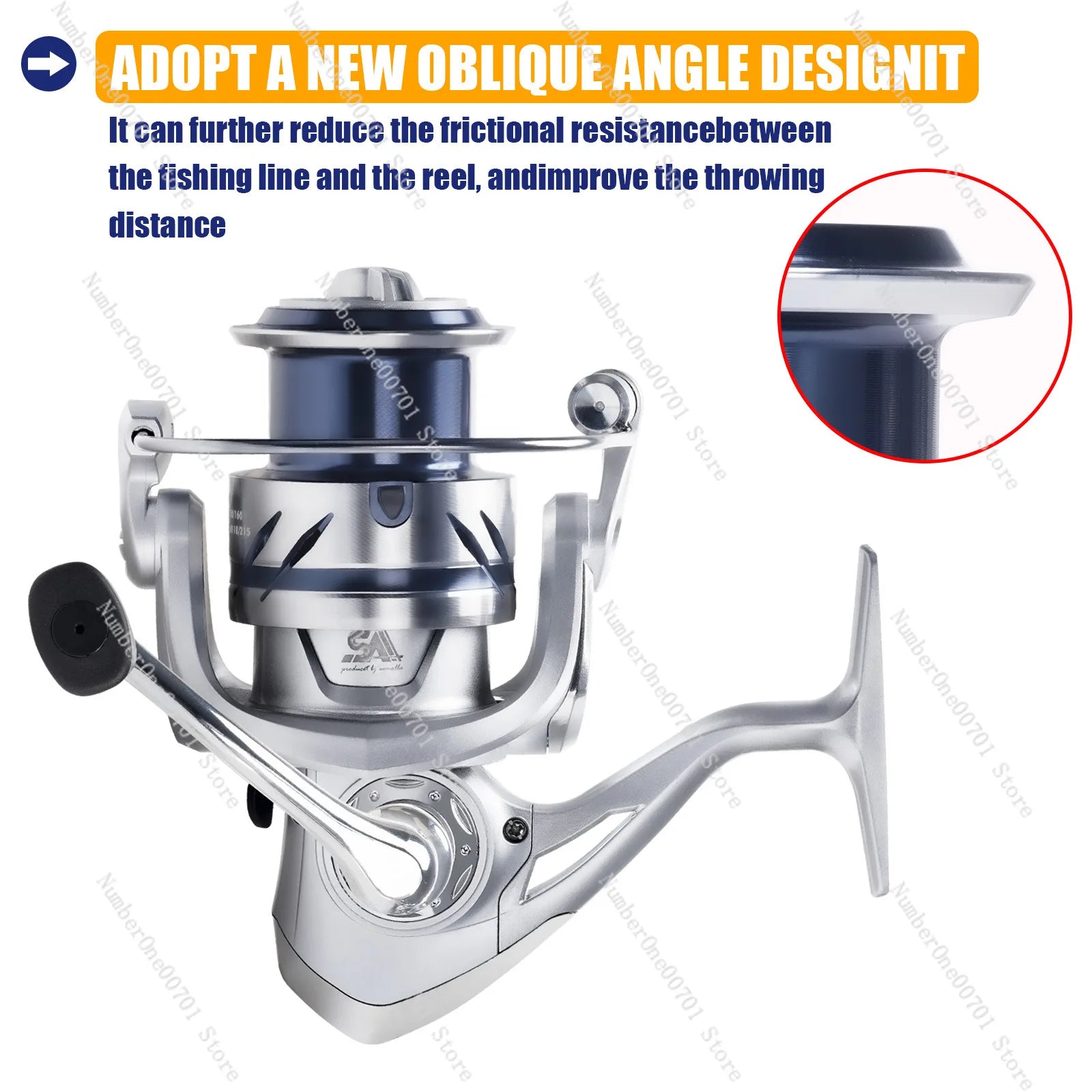 Maris KA Gen2 Long Cast Spinning Reel