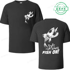 Funny Fisherman T-Shirt – Casual O-Neck Short Sleeve Tee | XXS–4XL