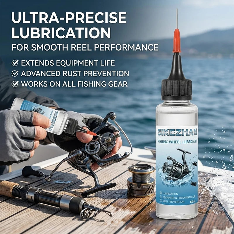 Maris Lure Fishing Reel Lubricant Oil – Anti-Rust Saltwater 60-300ml