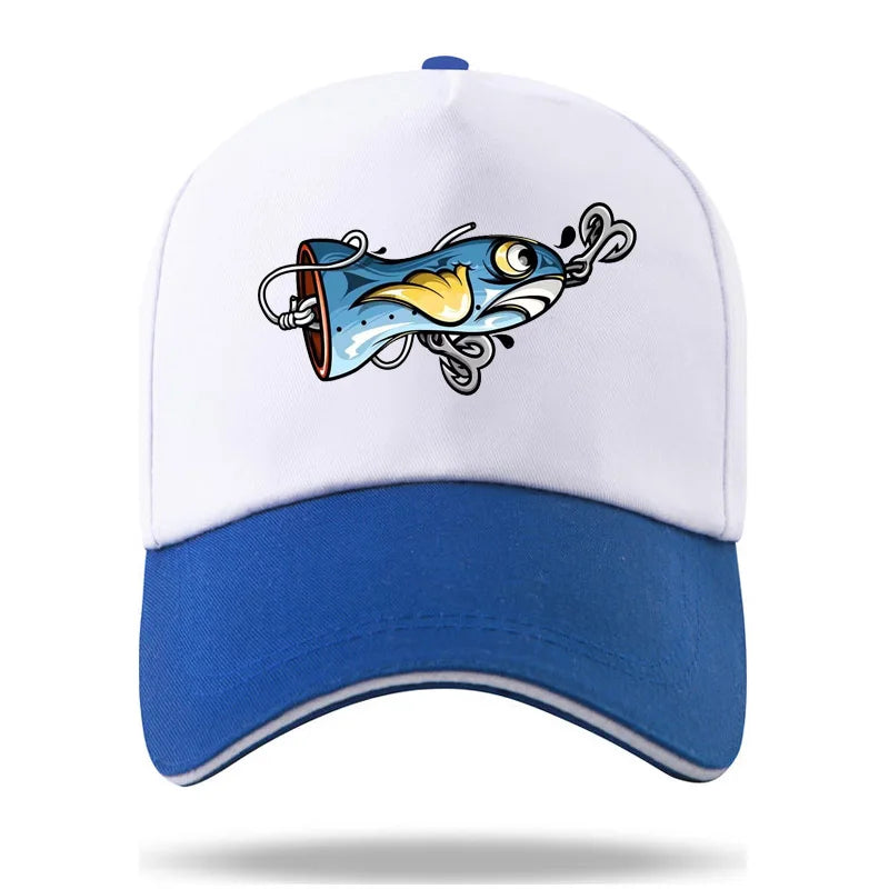 Maris Lure Fishing Lure Print Baseball Cap – Unisex Adjustable