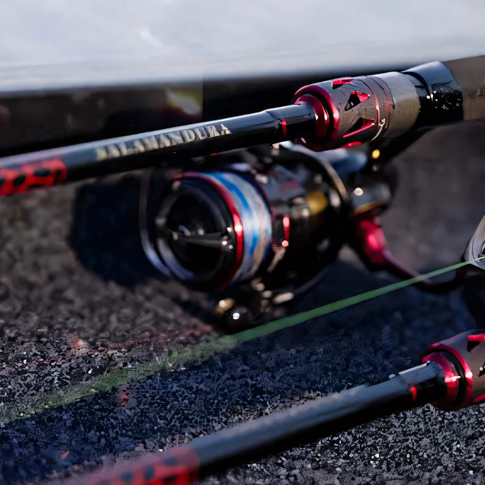 Daiwa Salamandura MX J Spinning & Casting Rod – Carbon Fiber, 2-Section