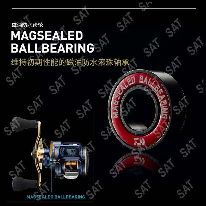 Daiwa Saltiga Electric Fishing Reel – Saltwater Baitcasting, 300/300H/300L