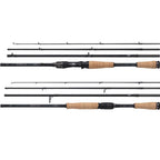 Daiwa Tatula Travel Fishing Rod – 4-Section, Spinning/Casting, Carbon Fiber