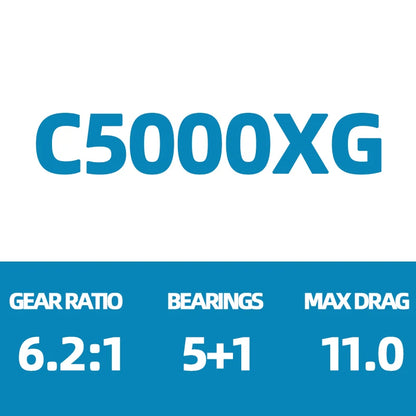 Shimano MIRAVEL Spinning Reel 2022 | 5+1BB | Max Drag 11kg | Saltwater