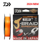2024 DAIWA J-BRAID Expedition X8 PE Fishing Line 150/300M Braided