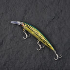 6PCS Heavy Weight Minnow Sinking Jerkbait Longcast Fishing Lures Saltwater Hard Bait Artificial Wobblers For Trolling Sea Bass