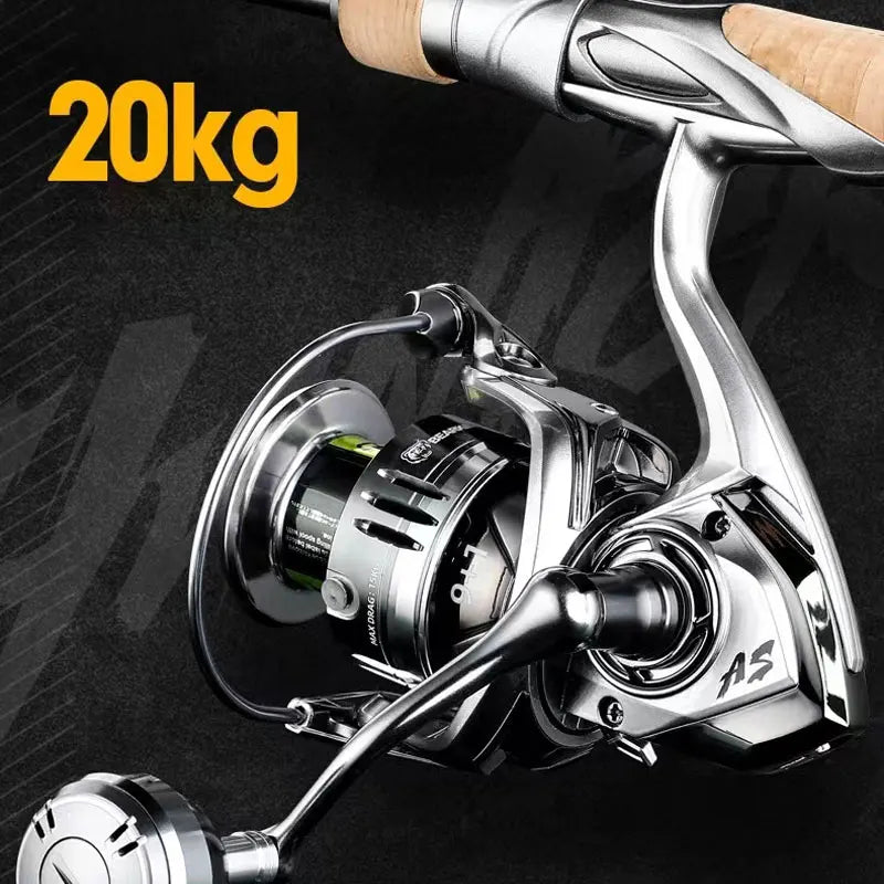 Atsuim Saltwater Spinning Reel – 1000–6000 Series, 5.2:1