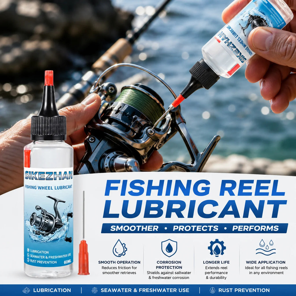 Maris Lure Fishing Reel Lubricant Oil – Anti-Rust Saltwater 60-300ml