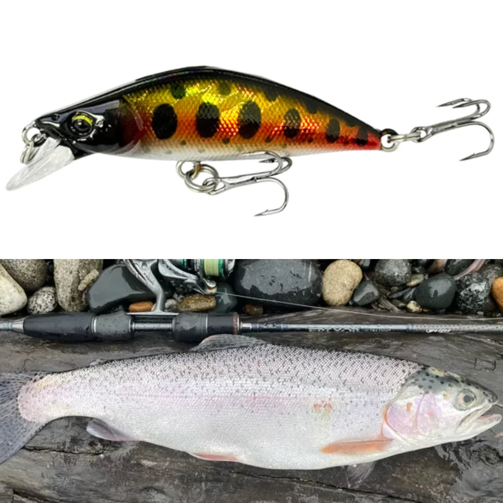 TSUYOKI LT905 Fast-Sinking Minnow Lure – 50mm, 5g