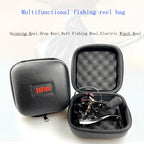 PU Fishing Reel Bag Shockproof Waterproof | S / M / L