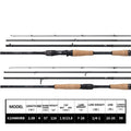 Daiwa Tatula Travel Fishing Rod – 4-Section, Spinning/Casting, Carbon Fiber