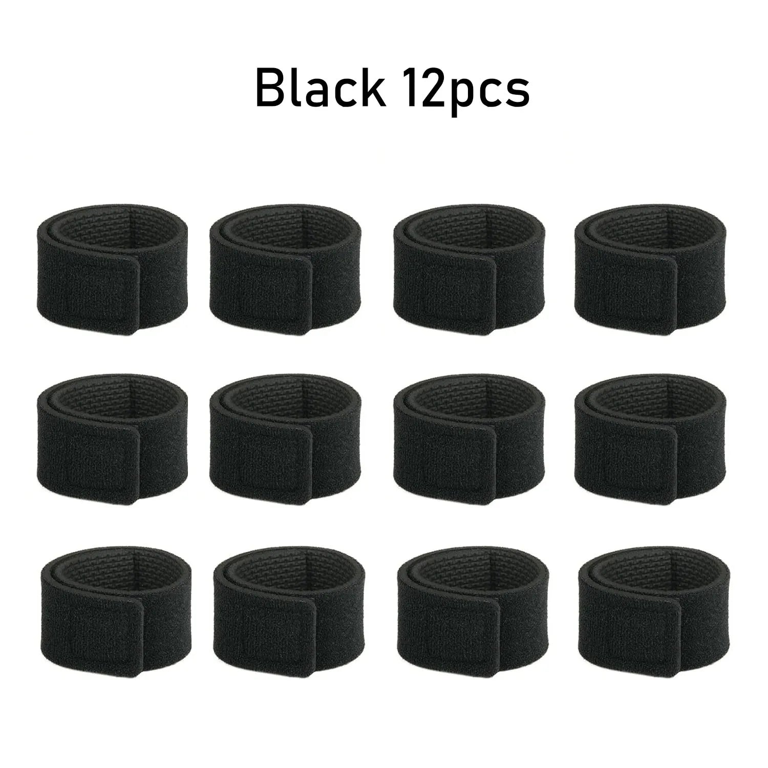 Maris Lure Fishing Rod Strap Holder Belt – Elastic Velcro 2/6/12Pcs