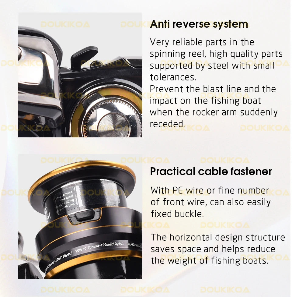 Daiwa Legalis LT Spinning Reel – 6+1BB, 5–12KG Drag, 1000–6000 Series