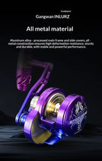 Yinluren Steelbone NT200 Slow Jigging Drum Reel – High Drag, Full Metal