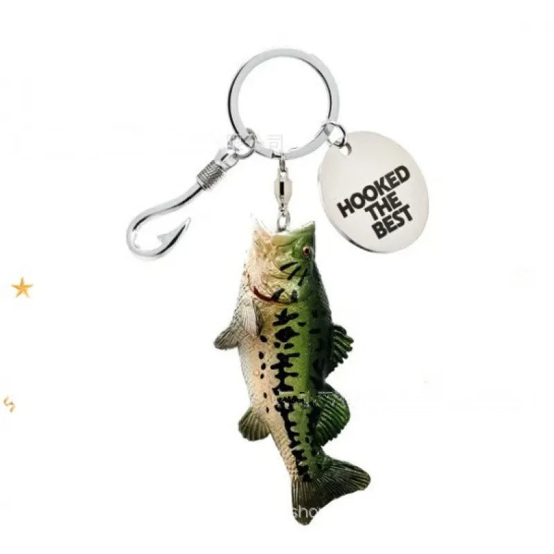Realistic Fish Keychain – Resin Marine Animal Pendant | 13cm | 11 Designs