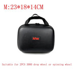PU Fishing Reel Bag Shockproof Waterproof | S / M / L