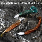Maris Jig Head Hook 5pcs | 3.5g–35g Barbed Crank Hook for Soft Lures