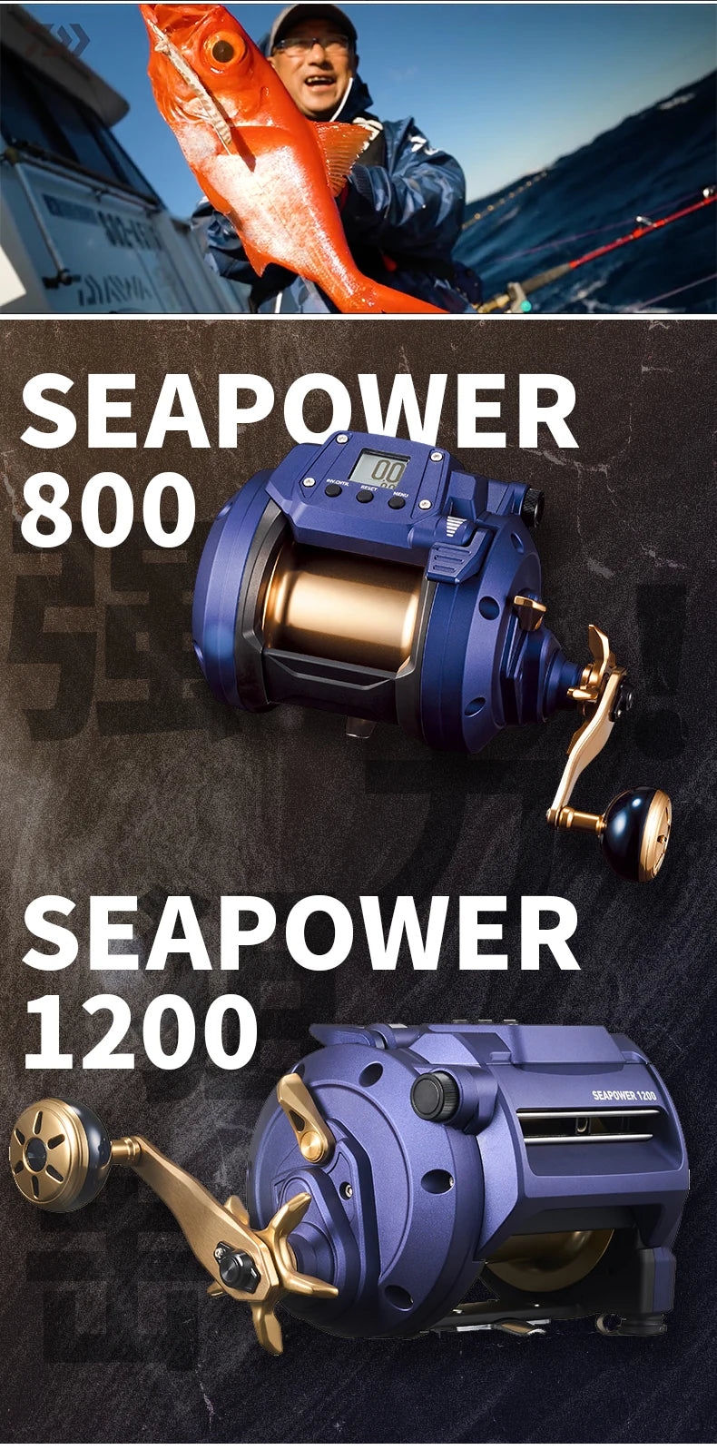 Daiwa Seapower 1200 Electric Reel