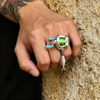 Fishing Reel Necklace | Rotating Mini Spinning Reel Pendant