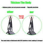 Multifunctional Fishing Pliers 420 Steel Line Cutter & Hook Remover