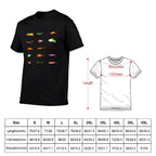 Fishing Lures Graphic T-Shirt – Casual Cotton Tee, S–6XL | 4 Colors