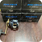 Daiwa Saltiga Electric Fishing Reel – Saltwater Baitcasting, 300/300H/300L