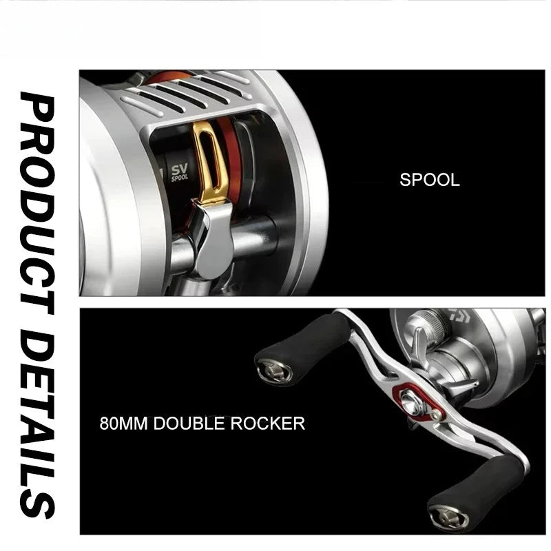 Daiwa Millionaire CT SV Saltwater Baitcasting Reel – 6.3:1 | 70H/70HL/70SH/70SHL