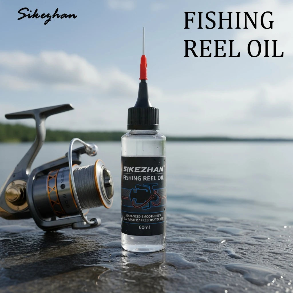 Maris Lure Fishing Reel Lubricant Oil – Precision Needle 60ml & 120ml