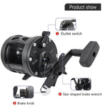 Billings Trolling Drum Reel – 33lb Max Drag